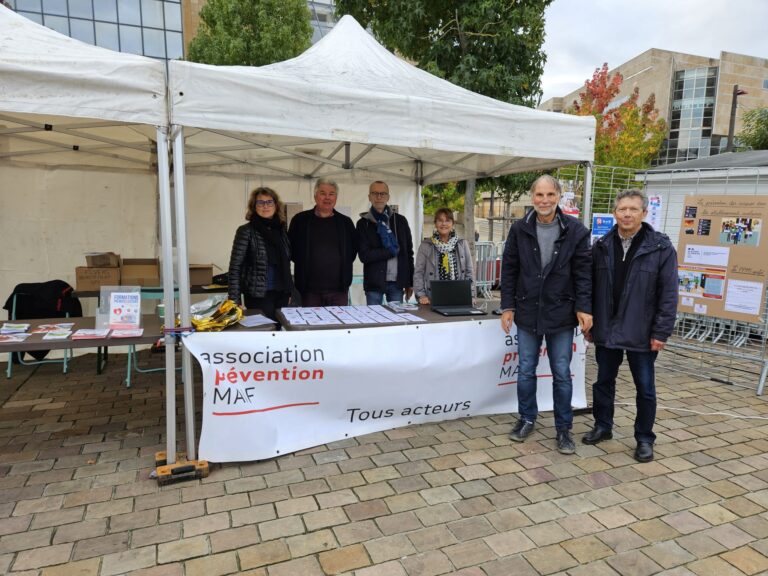 Participation de l’antenne Prévention MAIF du Mans à la Journée d’action face aux risques